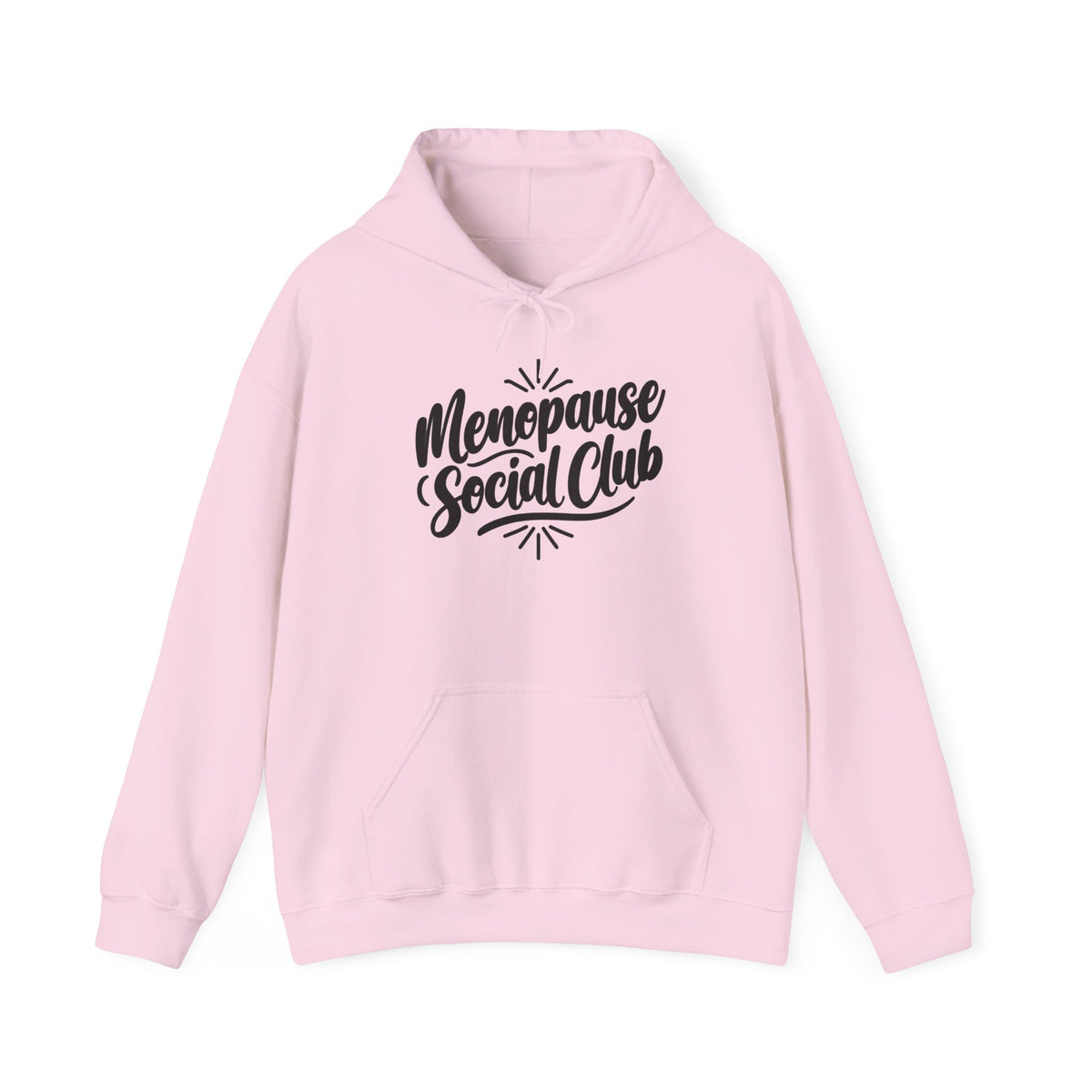 Menopause Social Club Embroidered Hoodie – Funny Midlife Gift