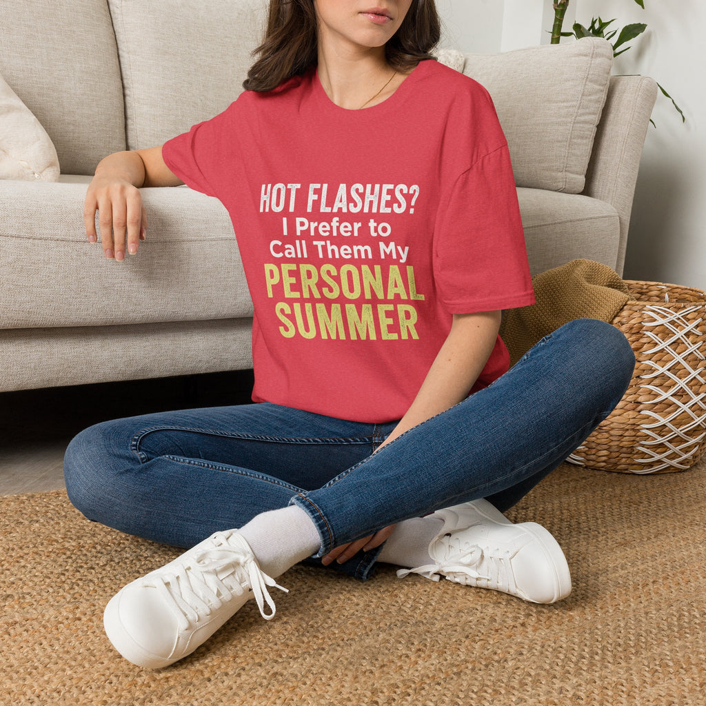 Personal Summer Tee — Funny Menopause Gift