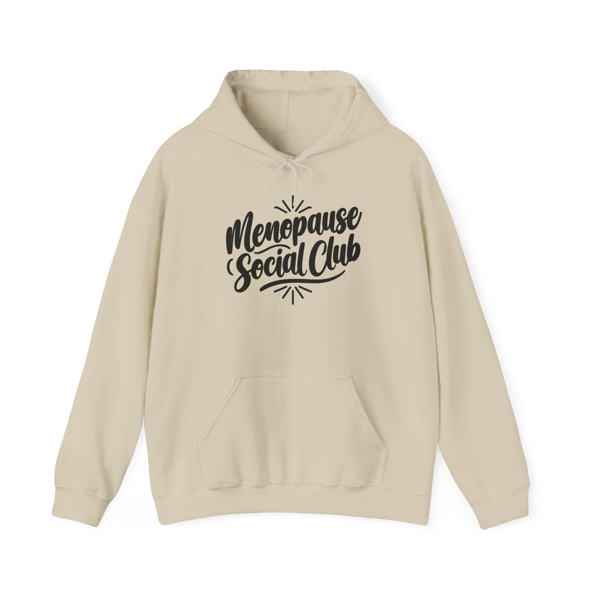 Menopause Social Club Embroidered Hoodie – Funny Midlife Gift