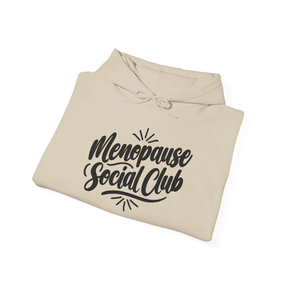 Menopause Social Club Embroidered Hoodie – Funny Midlife Gift