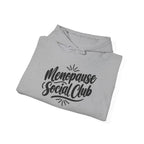 Menopause Social Club Embroidered Hoodie – Funny Midlife Gift
