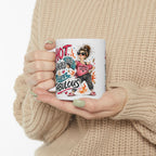 Hot, Bothered & Still Fabulous retro menopause mug