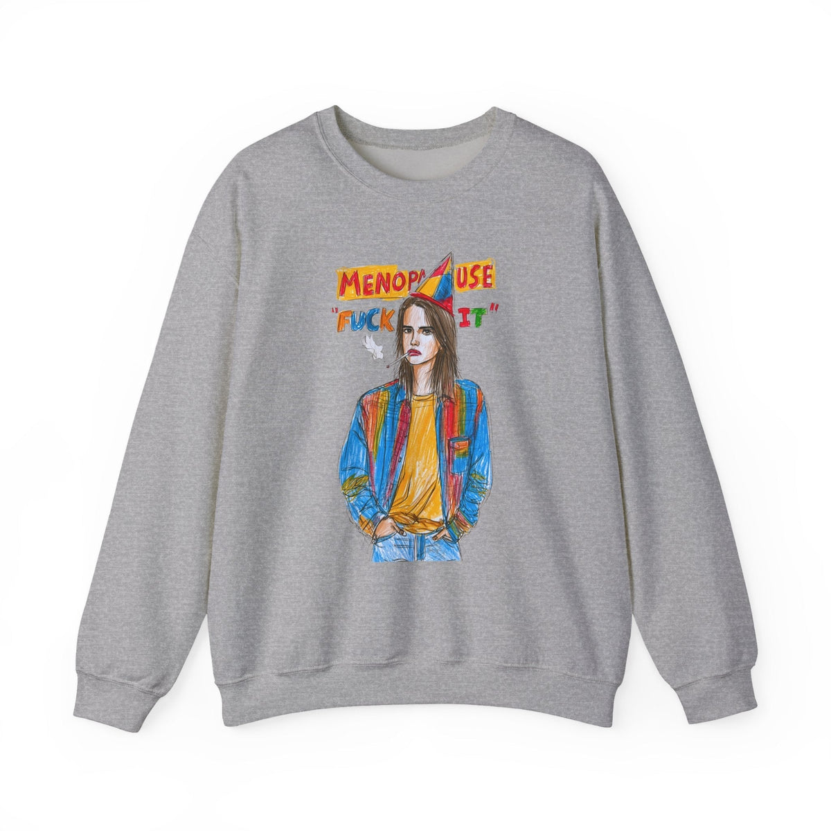 Menopause Fuck It sweatshirt product image 3