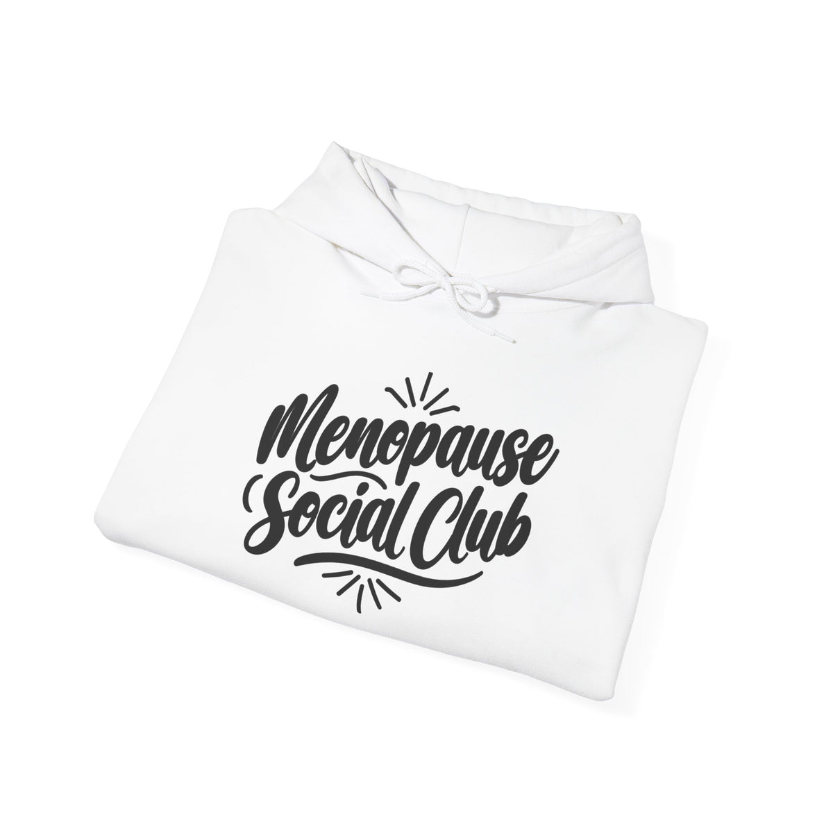 Menopause Social Club Embroidered Hoodie – Funny Midlife Gift