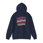 Menopause Is My Superpower Back-Print Hoodie – Funny Midlife Gift