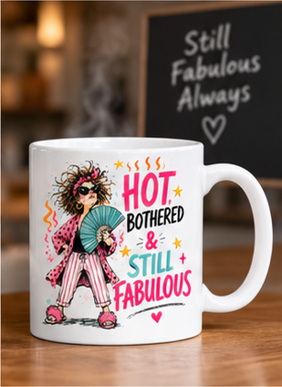 Hot, Bothered & Still Fabulous Mug