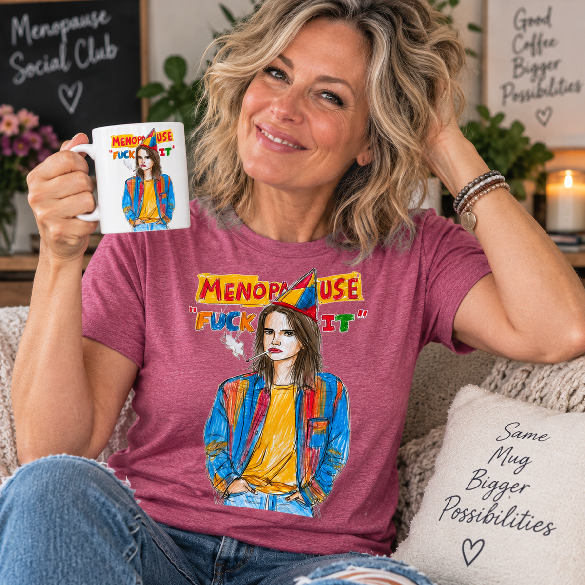 Menopause 'F--k It' Mug