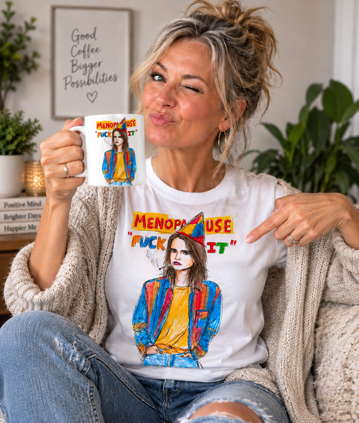 Menopause 'F--k It' Mug