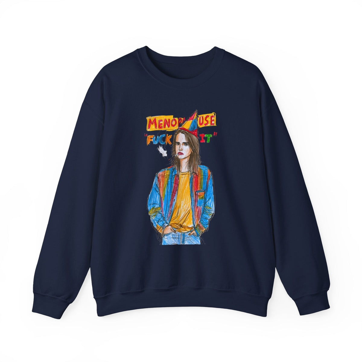 Menopause Fuck It sweatshirt product image 6