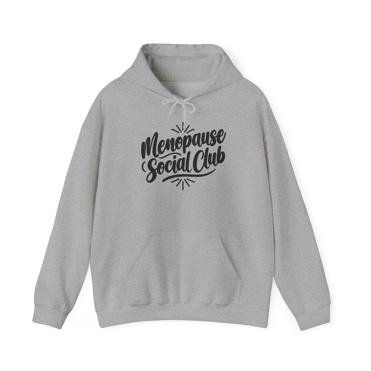 Menopause Social Club Embroidered Hoodie – Funny Midlife Gift