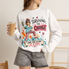 Surviving the Change One Ice Cube at a Time Sweatshirt – Menopause Gift
