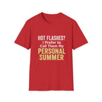 Personal Summer Tee — Funny Menopause Gift