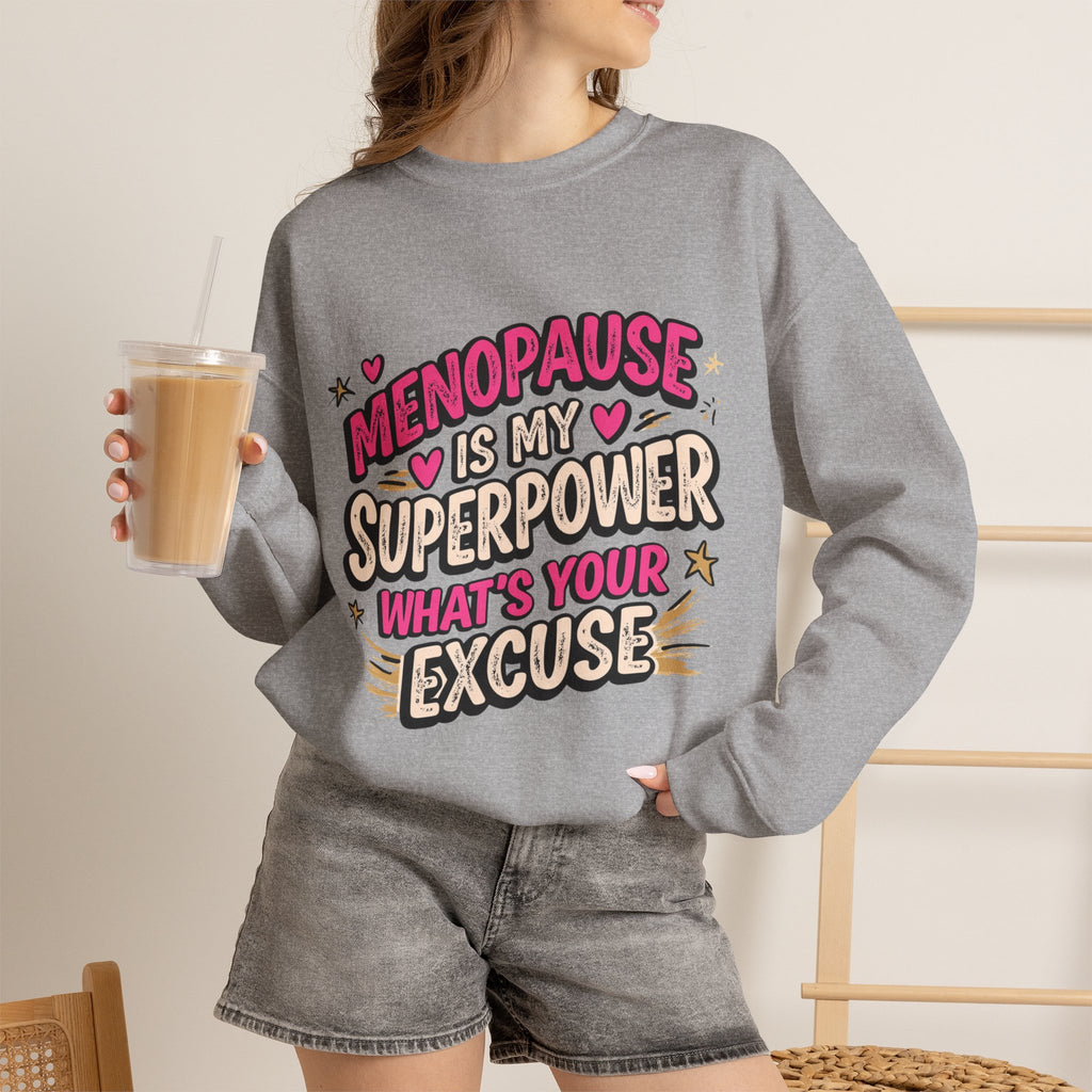 I’m as Wet as a Kipper Thanks to HRT Sweatshirt – Menopause Gift