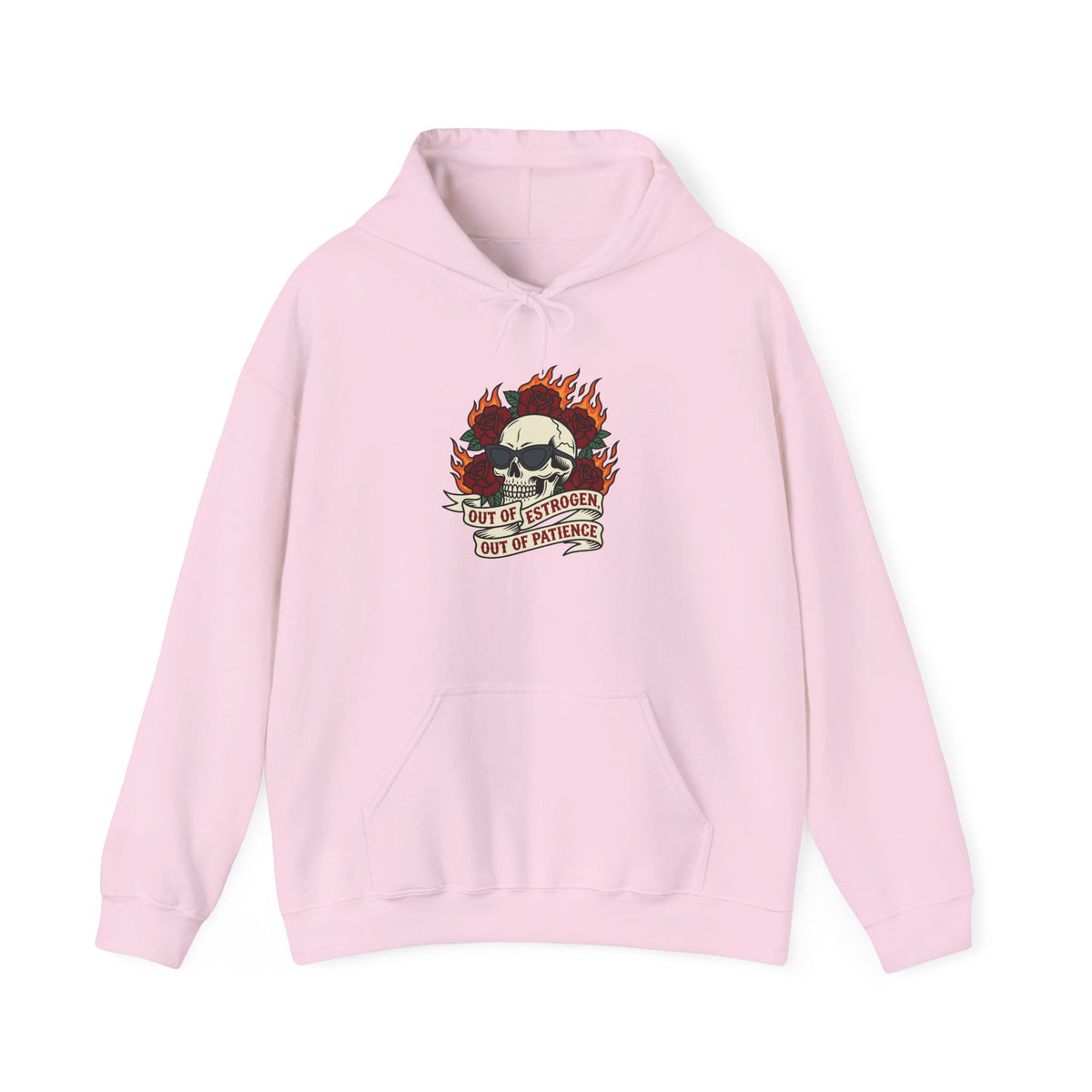 Out of Estrogen, Out of Patience Hoodie – Funny Menopause Gift