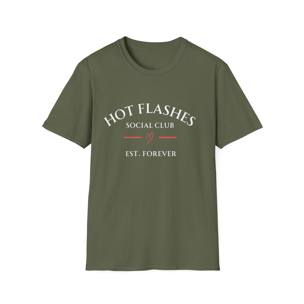 Hot Flashes Est. Forever Tee — Funny Menopause Gift