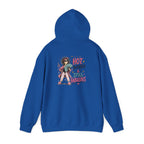 Hot, Bothered & Still Fabulous Back-Print Hoodie – Menopause Gift
