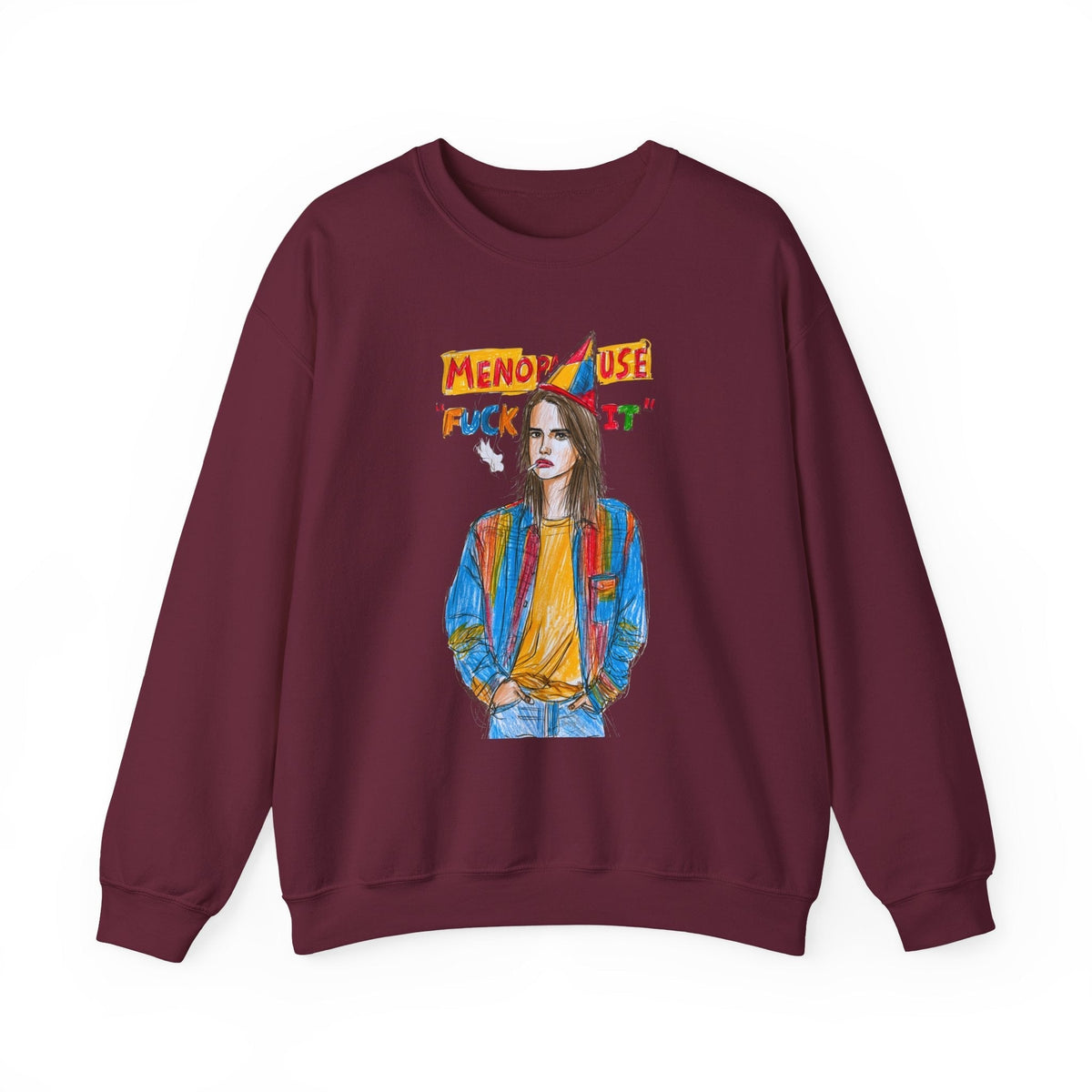 Menopause Fuck It sweatshirt product image 4
