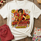 Hot Flushes My Superpower Tee I — Funny Menopause Gift