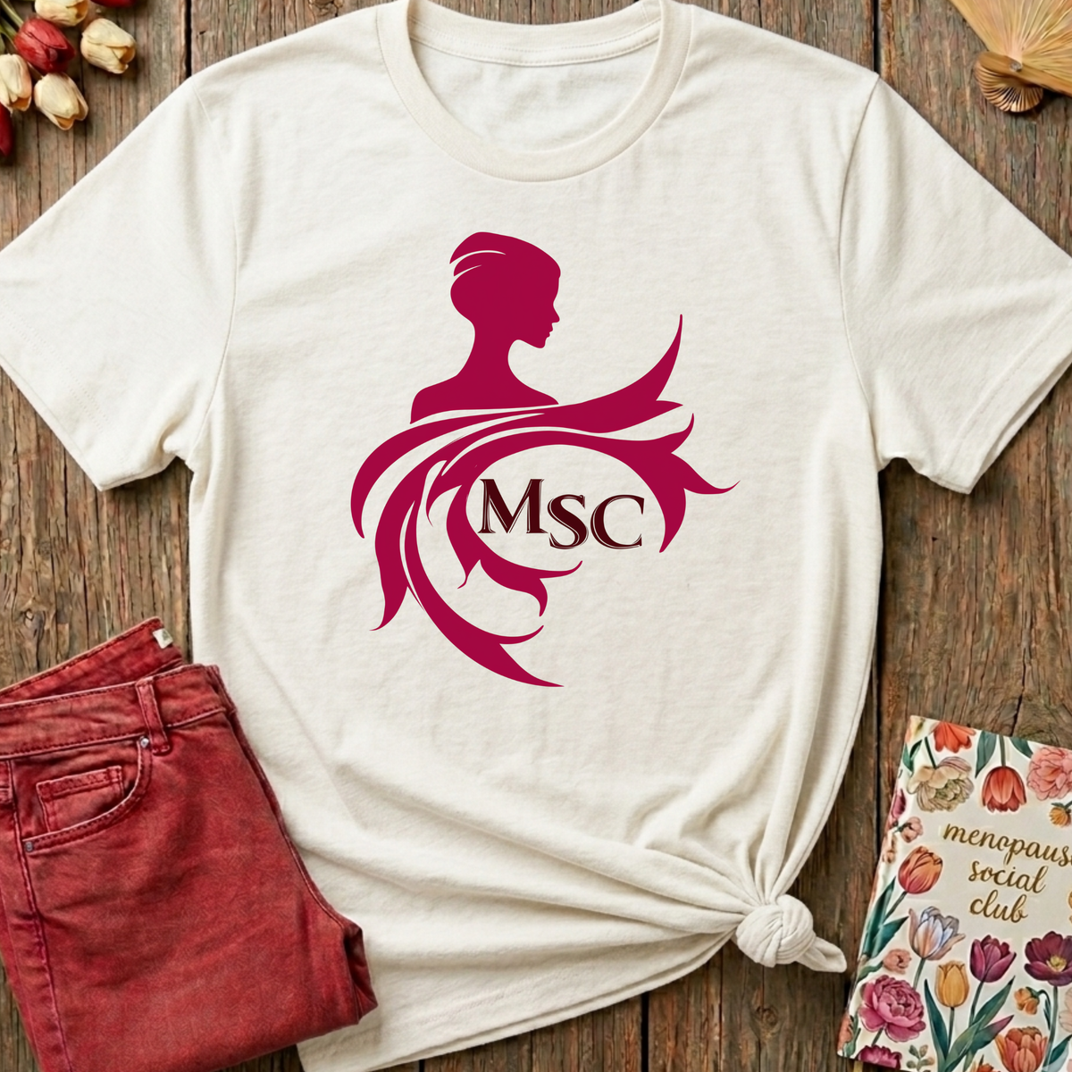 Menopause Social Club MSC Tee — Funny Gift