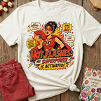 Hot Flashes My Superpower Tee — Funny Menopause Gift