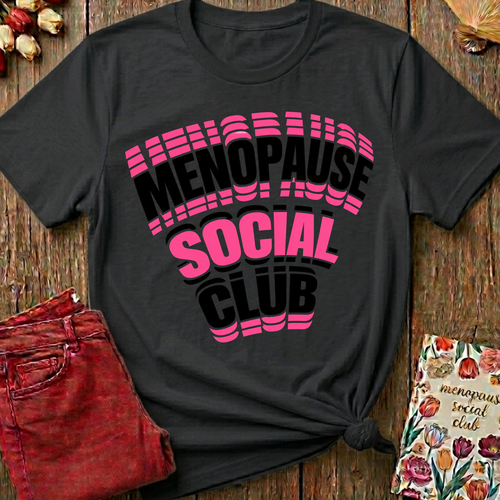 Menopause Social Club Graphic Tee — Classic Logo