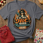 Hot Flushes My Superpower Tee II — Funny Menopause Gift
