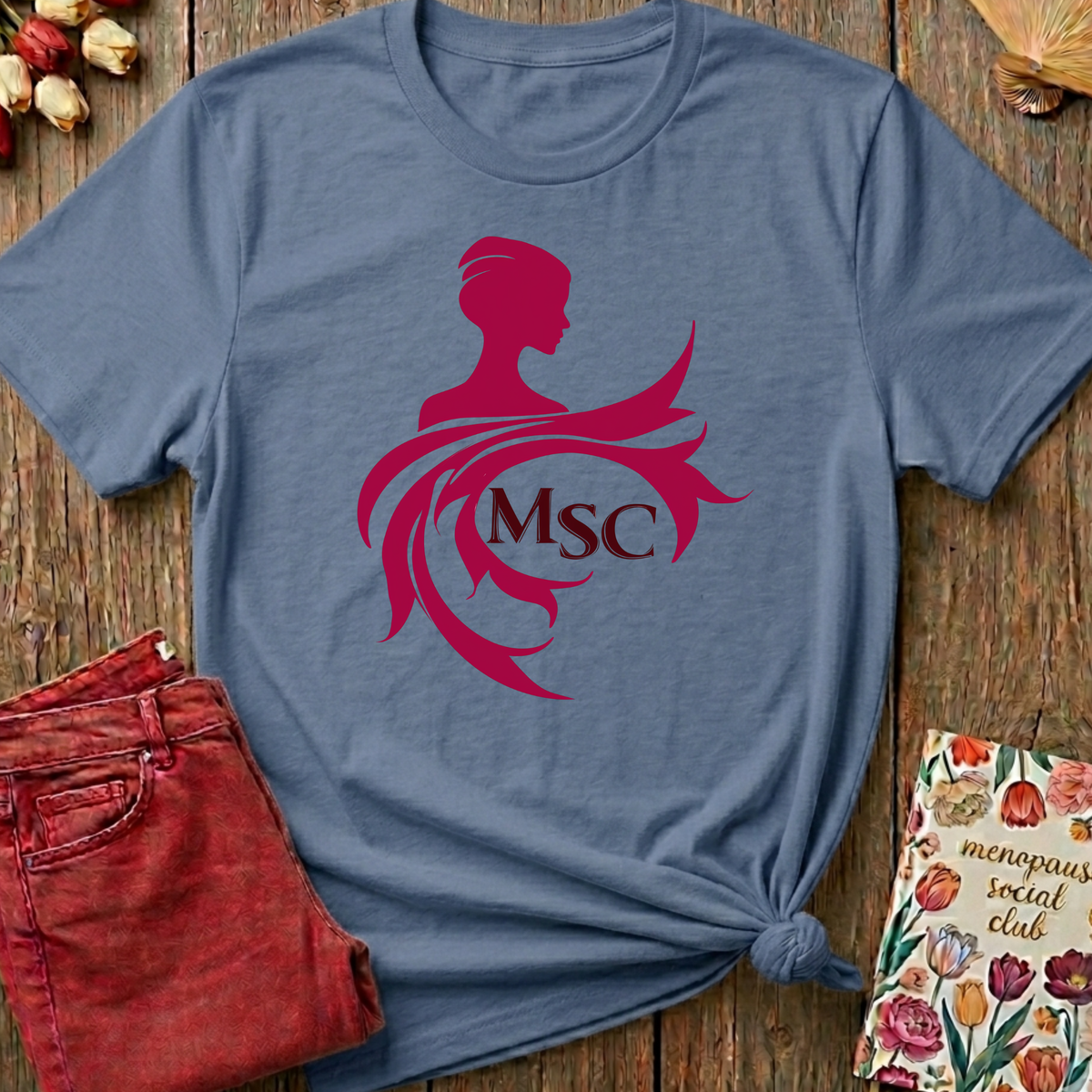 Menopause Social Club MSC Tee — Funny Gift