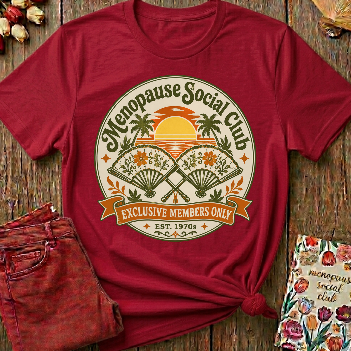 Menopause Social Club Exclusive Membership Tee — Funny Gift