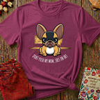 Don't Push My Mum, She's On HRT Tee — Funny Menopause Gift