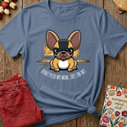Don't Push My Mum, She's On HRT Tee — Funny Menopause Gift