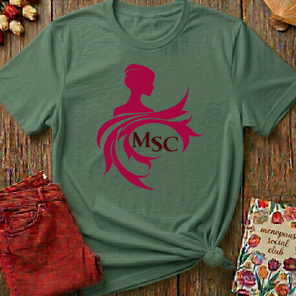 Menopause Social Club MSC Tee — Funny Gift