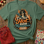Hot Flushes My Superpower Tee II — Funny Menopause Gift