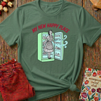 Menopause Social Club Happy Place Graphic Tee — Funny Gift