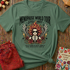 Menopause Social Club World Tour Tee — Funny Gift