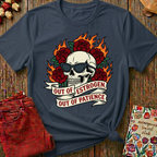 Out Of Estrogen Out Of Patience Tee — Funny Menopause Gift