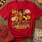 Hot Flushes My Superpower Tee I — Funny Menopause Gift