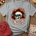 Out Of Estrogen Out Of Patience Tee — Funny Menopause Gift