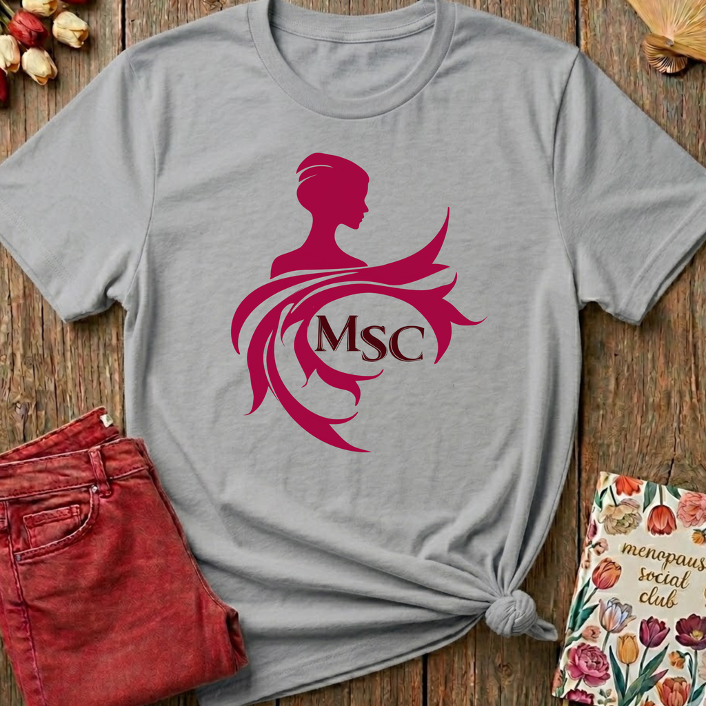 Menopause Social Club MSC Tee — Funny Gift