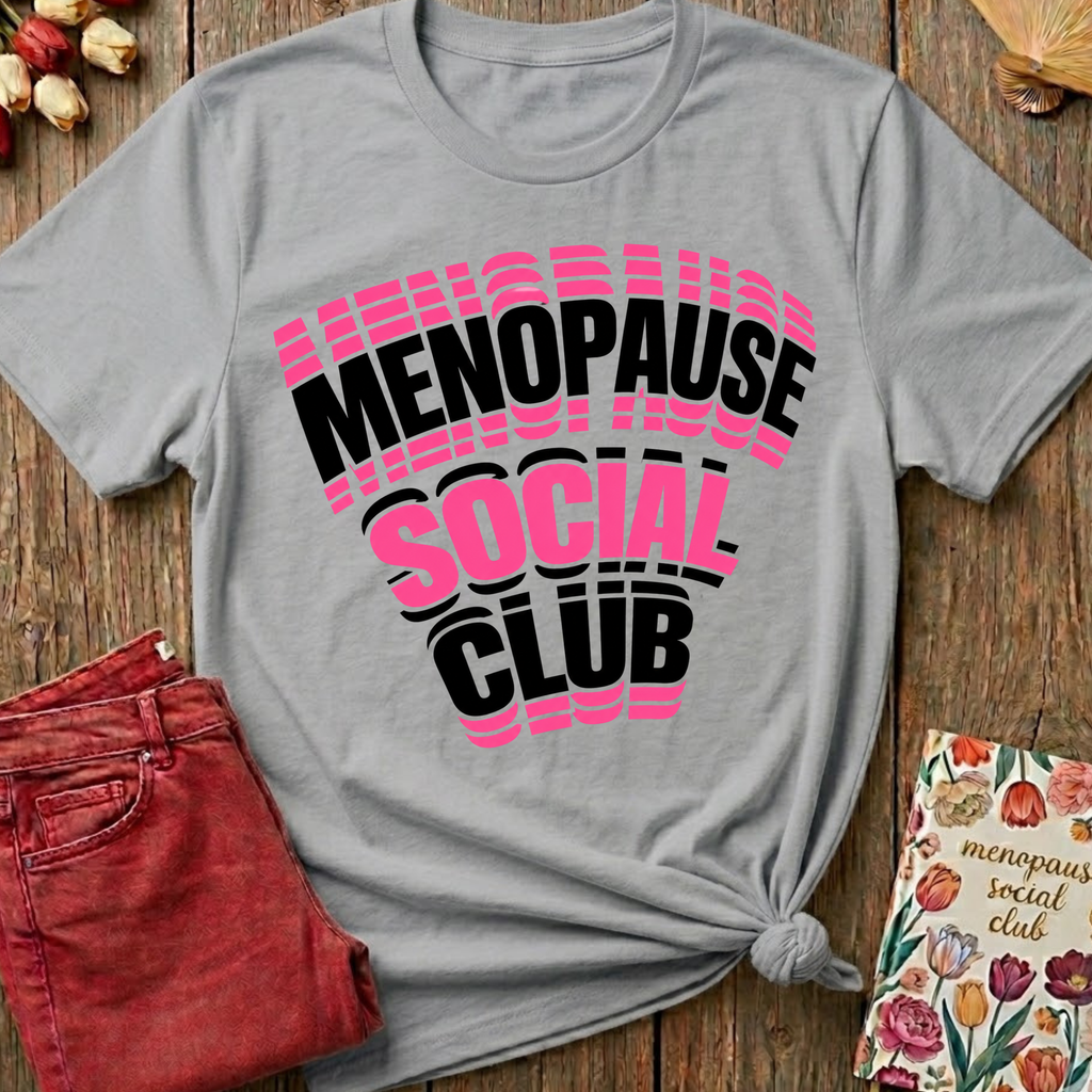 Menopause Social Club Graphic Tee — Classic Logo